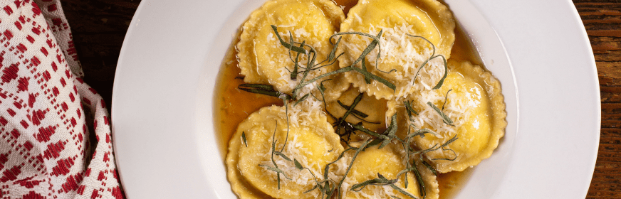 Sage Ravioli sauce and French Butter