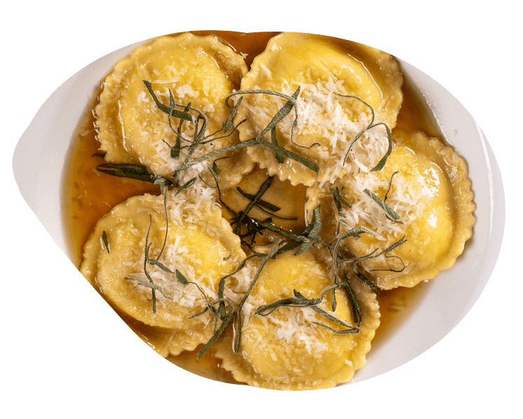 Sage Ravioli sauce with French Butter