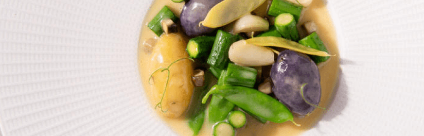 Vegetable Mélange in Beurre Monté