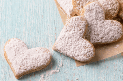 Valentine’s European butter  from France Cookies